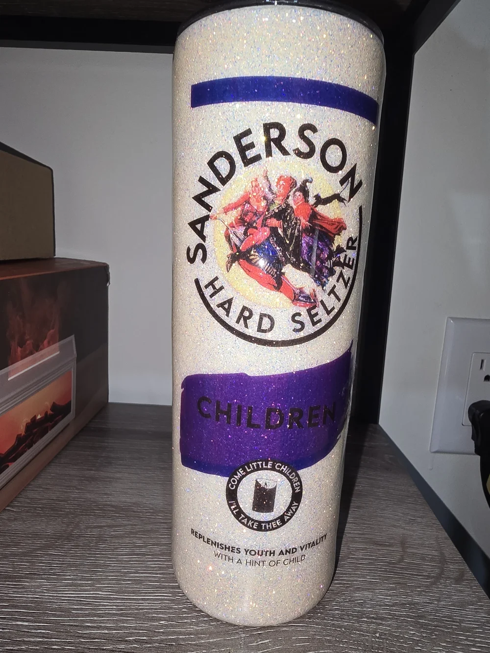Hocus Pocus Inspired Sanderson Sisters Glitter Tumbler